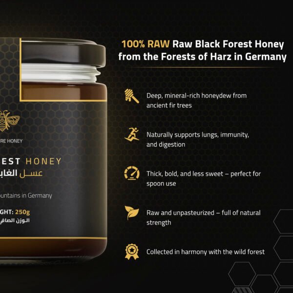 BLACK FOREST HONEY 250g - Image 3