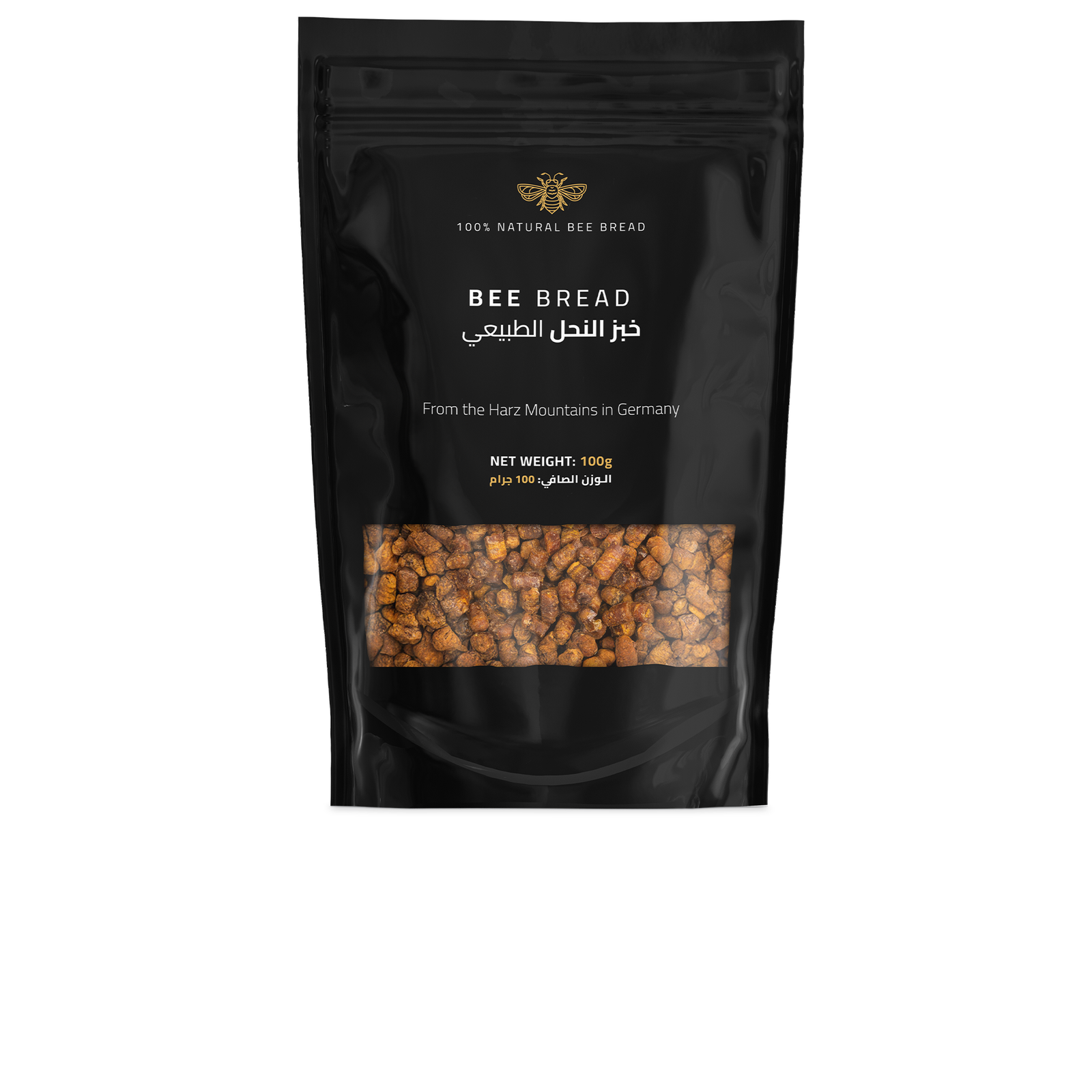 DW Power Bee Bread – Natural Fermented Bee Product from Germany, 100g