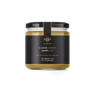 DW Power Clover Honey – Light Golden Raw Honey from Germany, 250g Jar