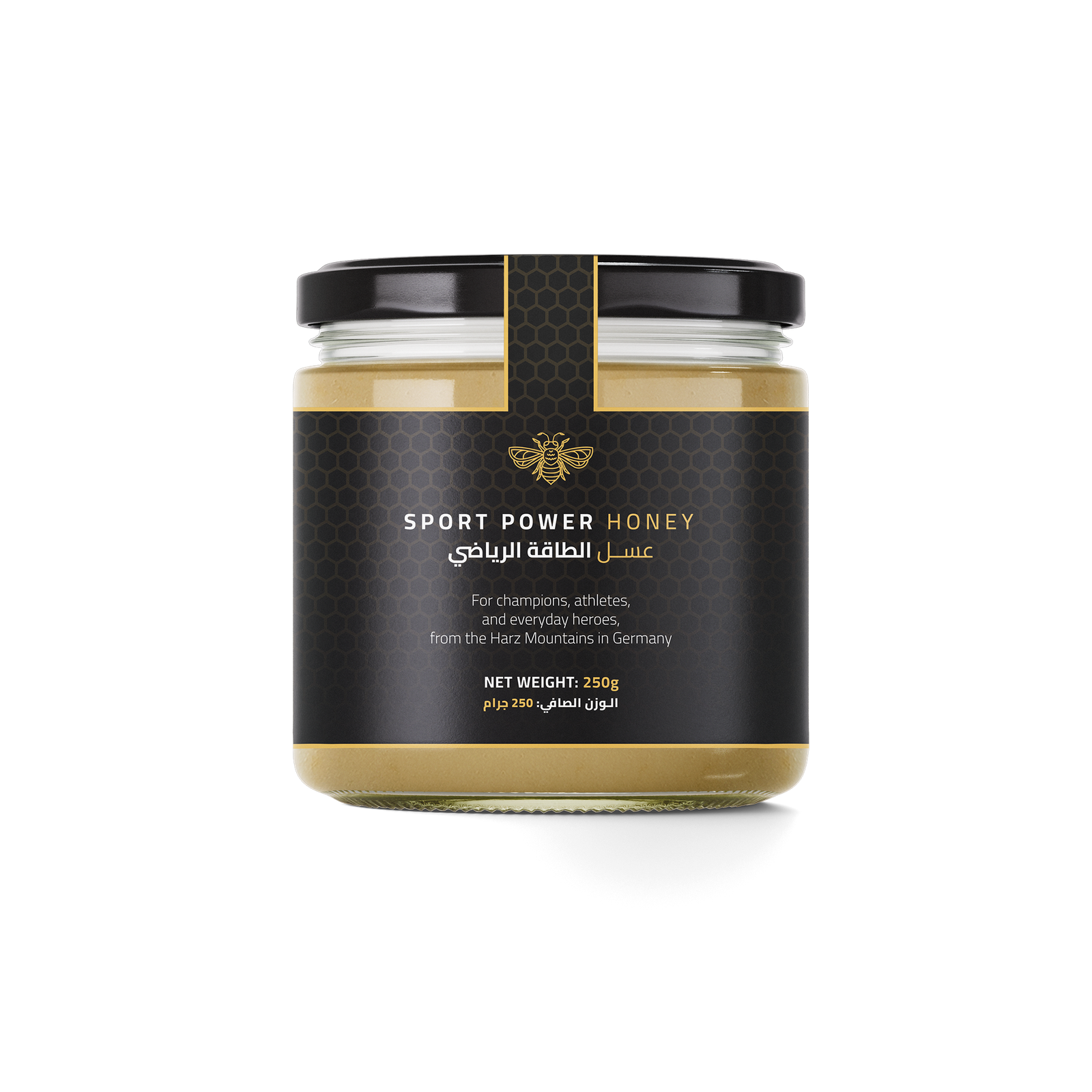 Sport Power Honey 250g – Premium natural energy honey blend from Germany by DW Power