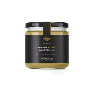 DW Power Robinia Honey – Light Acacia Blossom Honey from Germany, 250g Jar