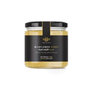 Wildflower Honey 250g jar – Premium German honey from the Harz Mountains by DW Power