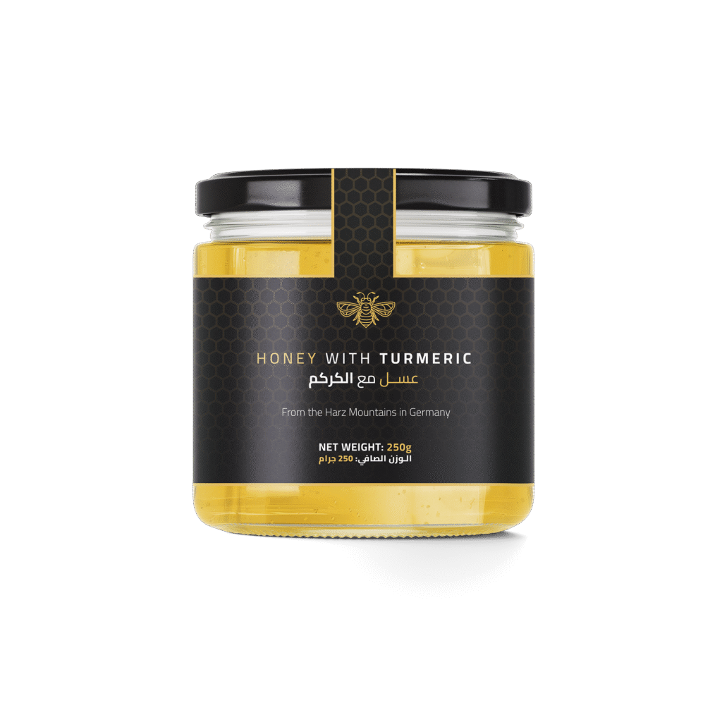 Raw Honey with Turmeric 250g by DW Power Honey