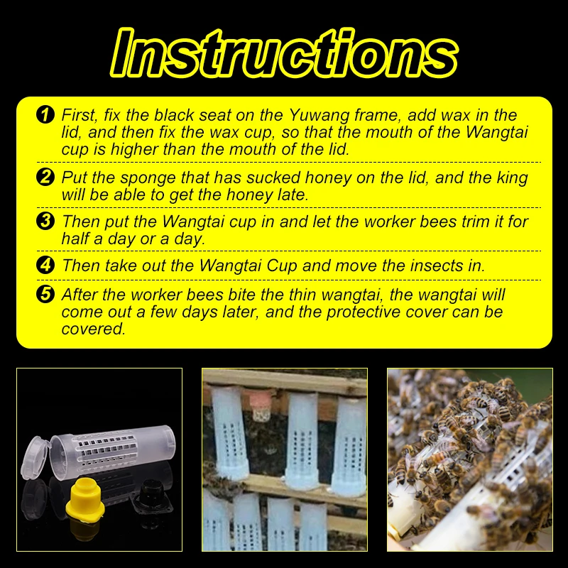 Queen Rearing Kit with Cages & Cell Cups - Image 5